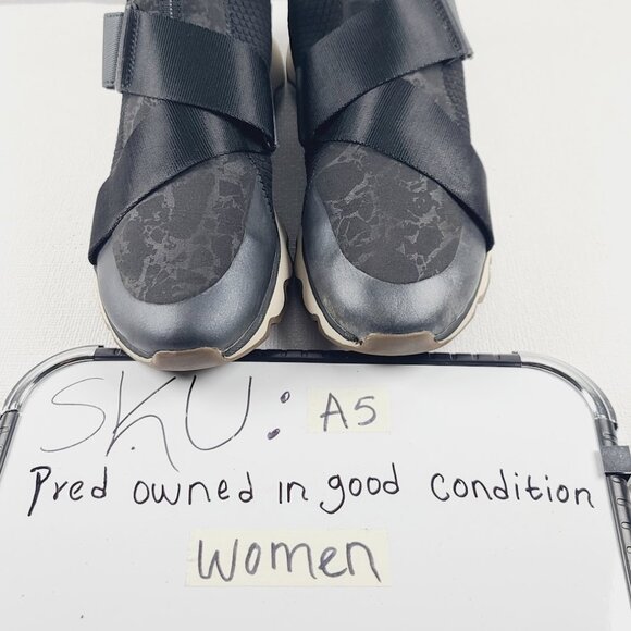 Sorel Women's Black Kinetic Sneak Slip-On High-Top Sneaker Shoes Size US 9.5 - Picture 11 of 11